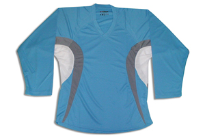 Dry-Fit Jersey - Sky/Silver/White