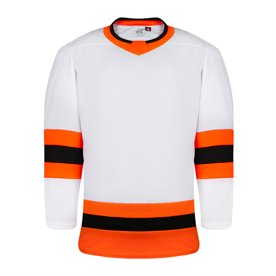 White / Bright Orange / Black (K3GLI-WOB) - Product Image