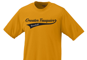 Greater Fauquier Baseball - Cotton Jersey
