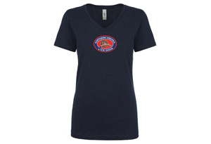 Nova Ice Dogs - Next Level Ladies V-neck Tee