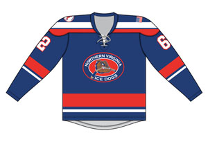 Nova Ice Dogs - Navy Game Jersey