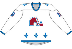 Nordiques - White Jersey