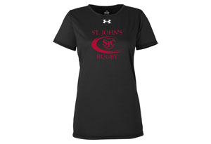 SJC Rugby - UA Ladies' Team Tech T-Shirt 