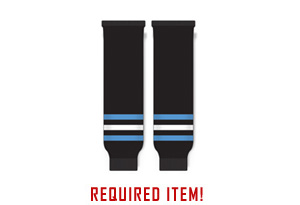 Yorktown - Black Knit Sock